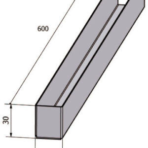 Dimensões de Proteção de Ilharga em Inox