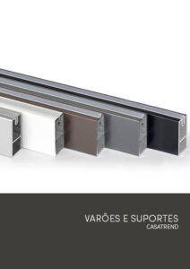 Capa para Catálogo de Varões de Roupeiro e Suportes