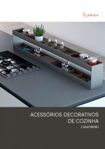 Capa para Catálogo de Acessórios Decorativos de Cozinha