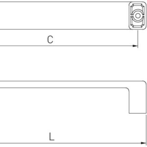 Dimensões de Asa Z - G117