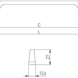 Dimensões de Asa Z - G121