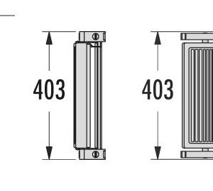 Dimensões do Stepfix quando compacto