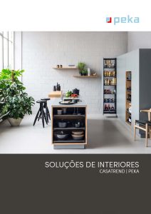 Capa de Catálogo Soluções de Interior de Cozinha - Peka