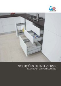 Capa de Catálogo de Soluções de Interior de Cozinha - Gasperin Lorenzo