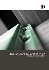 Capa para Catálogo de Dobradiças de Carpintaria