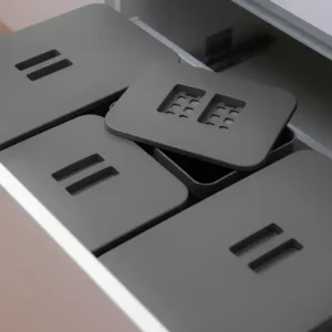 Balde Gavetão Kit Cassetto 90 inserido numa gaveta